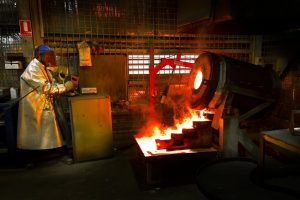 Gold Pour Mt Magnet