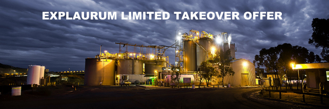 Explaurum Limited Takeover Offer